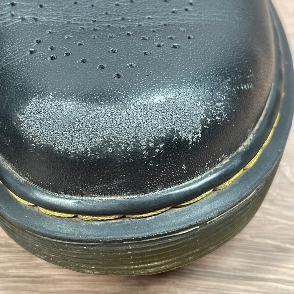 Dr. Martens 8065 J Mary Jane Kids‎ Black Leather Double Strap Shoes Size 13 US - Picture 14 of 14